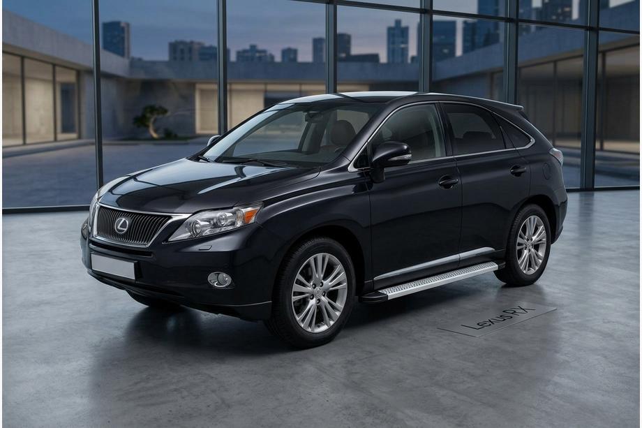 Lexus RX 2009–2015 Maya V2 sānu sliekšņi (2 gab., alumīnijs) Image
