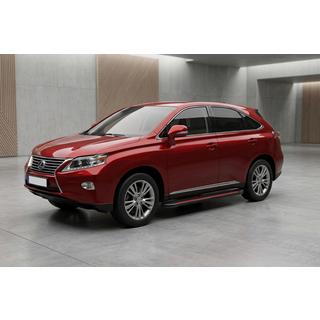 Sānu sliekšņi Maya Red (2 gab., alumīnijs) Lexus RX 2009–2015 foto 1
