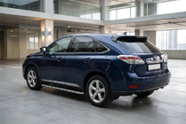 Lexus RX 2009–2015 Sānu sliekšņi Maydos V1 (2 gab., alumīnijs) foto 1