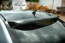 Mitsubishi Lancer X 2008– Aizmugurējā stikla spoileris Sedan (ABS) foto 3