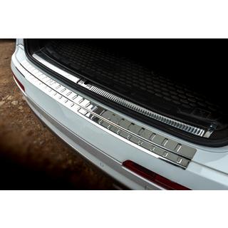 Aizmugurējā bufera uzlika Carmos (nerūsējošais tērauds) Audi Q7 2015–2026 foto 1