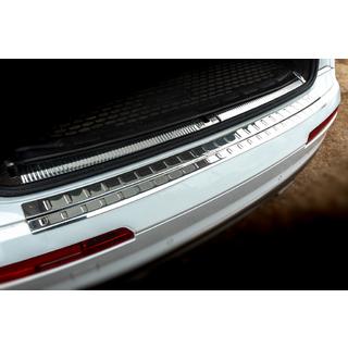 Aizmugurējā bufera uzlika Carmos (nerūsējošais tērauds) Audi Q7 2015–2026 foto 2