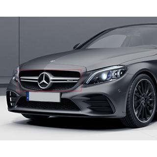 AMG Silver priekšējā reste (Avantgarde/AMG-Line/C43 AMG) Mercedes C-сlass W205 2014–2021 foto 3