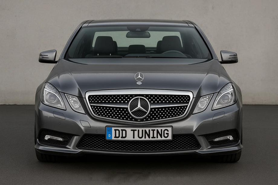 Mercedes E-class W212 2009–2016 Priekšējais režģis Diamond Silver (2009-2012) Image