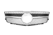 Mercedes GLK class X204 2008–2015 Priekšējais režģis Diamond Silver (2009-2012) foto 2
