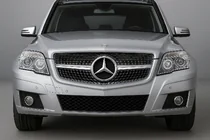 Mercedes GLK class X204 2008–2015 Priekšējais režģis Diamond Silver (2009-2012) foto 1