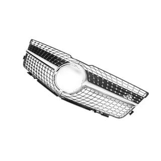 Priekšējais režģis Diamond Silver (2009-2012) Mercedes GLK сlass X204 2008–2015 foto 4