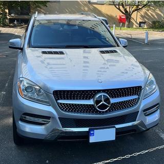 Diamond tūninga radiatora reste (ML) Mercedes GLE/ML сlass W166 2011–2018 foto 4