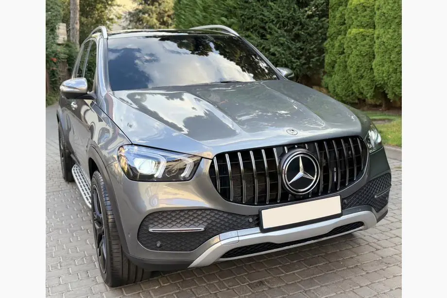 Mercedes GLE W167 2018– GT Panamericana priekšējais radiatora režģis (Base 2018-2023) Image