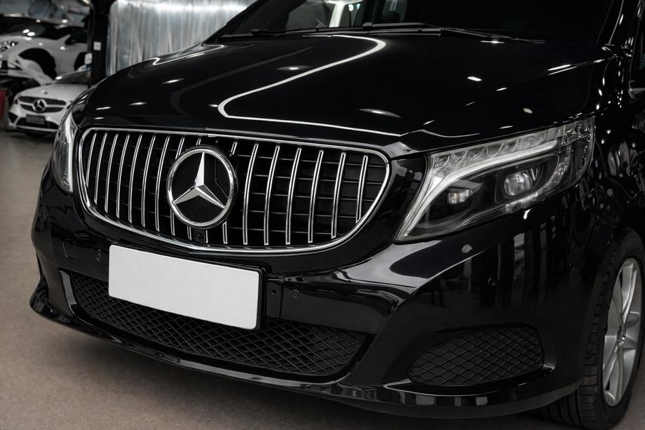 Mercedes Vito/V klase W447 2014– Priekšējā reste GT Panamericana Chrome (2019-2023 V-class) Foto 1