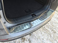 Renault Talisman 2015–2022 Aizmugurējā bufera aizsarguzlika Carmos (SW, nerūsējošais tērauds) foto 3