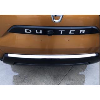 Aizmugurējā bufera aizsarguzlika Carmos V2 (nerūsējošais tērauds) Dacia Duster 2018–2024 foto 1