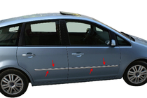 Ford C-Max 2004–2010 Durvju moldingi (4 gab., nerūsējošais tērauds) Carmos - turku teras foto 3