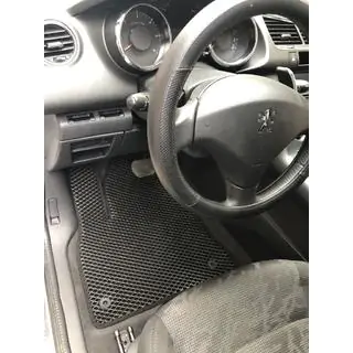 EVA auto paklājiņi (melni) foto 2