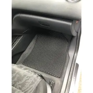 EVA auto paklājiņi (melni) foto 3