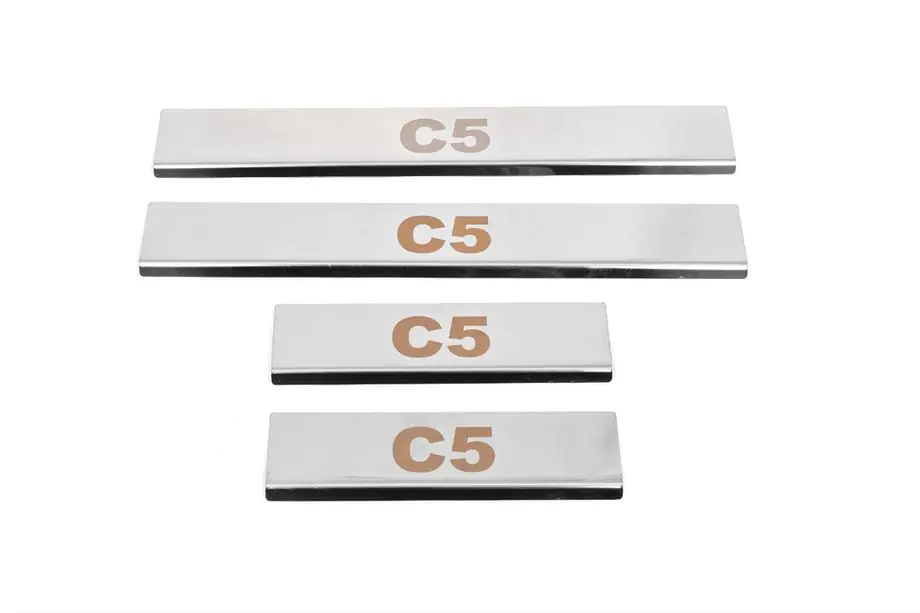 Citroen C-5 2008–2017 Sliekšņu uzlikas Carmos V1 (4 gab., nerūsējošais tērauds) Image