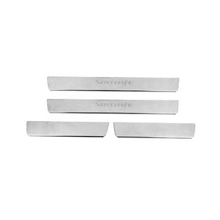 Sliekšņu uzlikas Carmos V2 (4 gab., nerūsējošais tērauds) Hyundai Santa Fe 2 2006–2012 foto 1