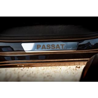 Sliekšņu uzlikas Carmos V1 (4 gab., nerūsējošais tērauds) Volkswagen Passat B7 2012–2015 foto 4