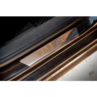 Sliekšņu uzlikas Carmos V1 (4 gab., nerūsējošais tērauds) Volkswagen Passat B7 2012–2015 foto 3
