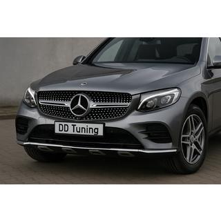 Priekšējais radiatora režģis Diamond Silver (2015-2019) Mercedes GLC Coupe C253 2016–2023 foto 1