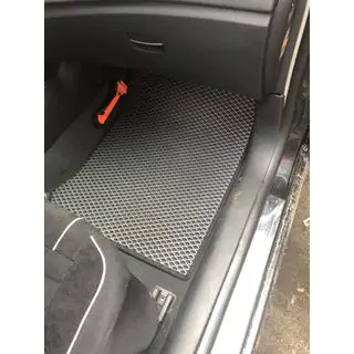 EVA auto paklājiņi (melni) foto 4
