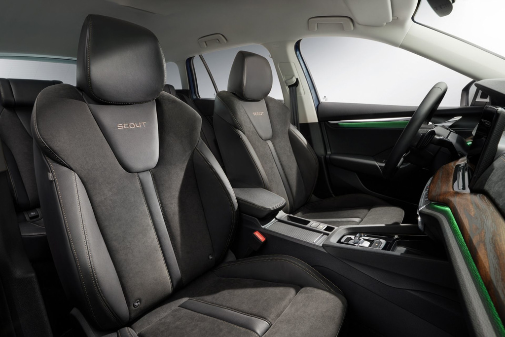 Apvidus universālim ar paaugstinātu caurgājamību Skoda Octavia Scout