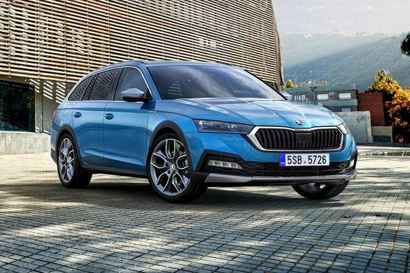Apvidus universālim ar paaugstinātu caurgājamību Skoda Octavia Scout Foto 3