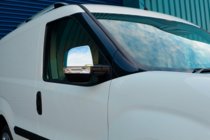 Opel Combo 2012–2018 Spoguļu uzlikas (2 gab., nerūsējošais tērauds) OmsaLine – itāļu nerūsējošais tērauds foto 6