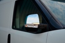 Opel Combo 2012–2018 Spoguļu uzlikas (2 gab., nerūsējošais tērauds) OmsaLine – itāļu nerūsējošais tērauds foto 1