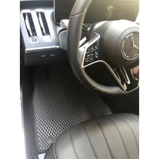 EVA auto paklājiņi (melni) foto 2