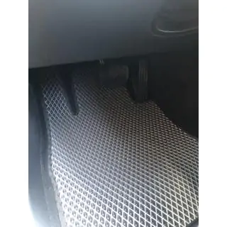 EVA auto paklājiņi (melni) foto 3