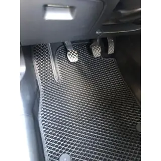 EVA auto paklājiņi (melni) foto 3