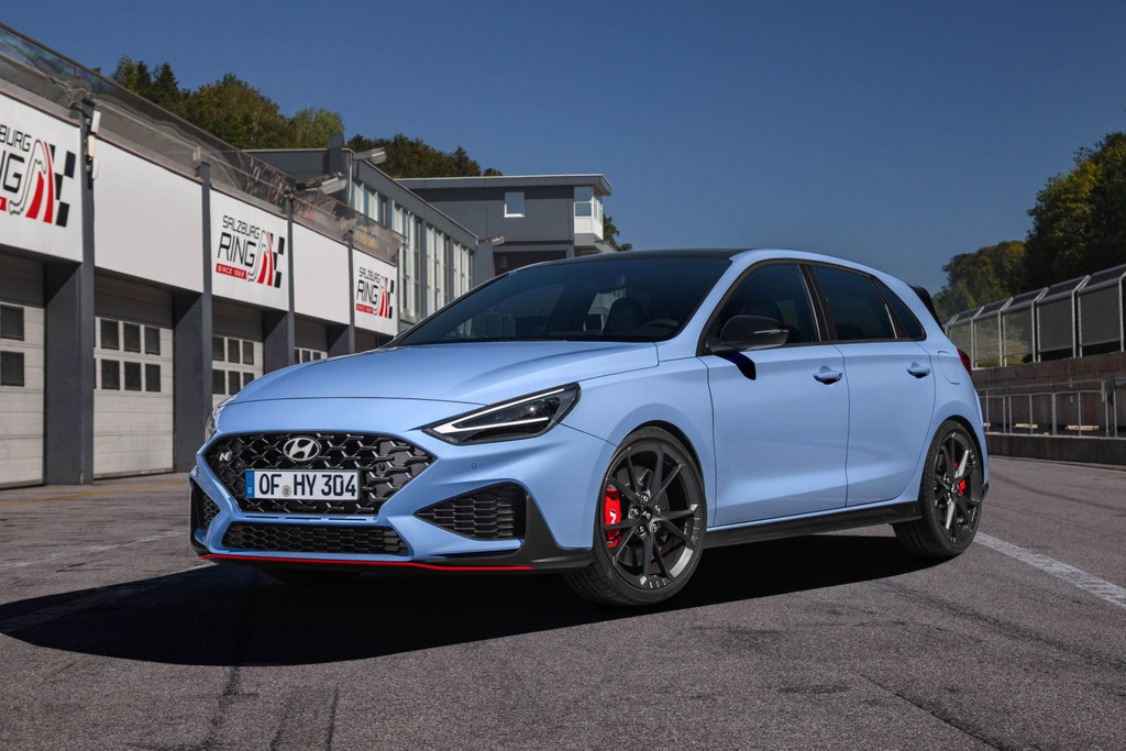 Pārskats par jaudīgāku Hyundai i30 N hečbeka modifikāciju