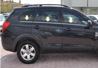 Opel Antara 2006–2017 Apakšējā logu apmale (6 gab., nerūsējošais tērauds) foto 1