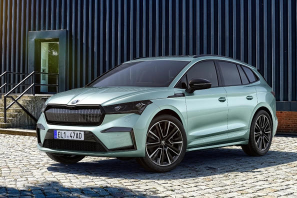 Elektriskā krosovera Skoda Enyaq iV apskats