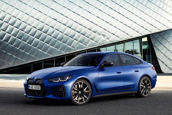 Elektriskā liftbeka BMW i4 pirmā paaudze
