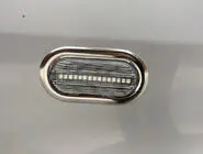 Volkswagen Caddy 2010–2015 Hroma uzlikas uz pagrieziena rādītājiem OmsaLine (2 gab., nerūsējošais tērauds) foto 1
