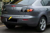 Mazda 3 2003–2009 Bagāžnieka malas uzlika SD (nerūsējošais tērauds) foto 1