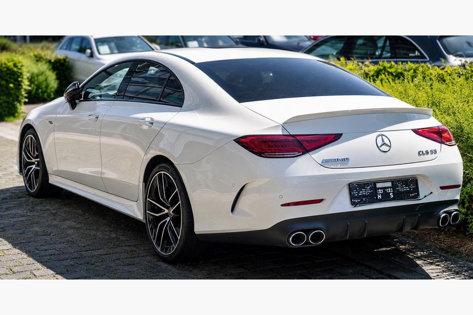 Mercedes CLS C257 2018– Aizmugurējais difuzors ar izplūdes uzgaļiem (GT53 dizains) Image