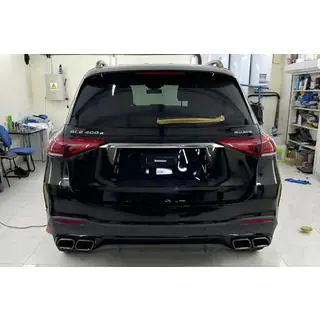 Aizmugures difuzors ar izplūdes uzgaļiem GLE63 Black (2018-2026) foto 2