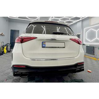 Aizmugures difuzors ar izplūdes uzgaļiem GLE63 Black (2018-2026) foto 4