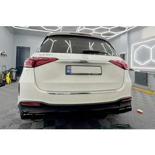 Aizmugures difuzors ar izplūdes uzgaļiem GLE63 Black (2018-2026) foto 4