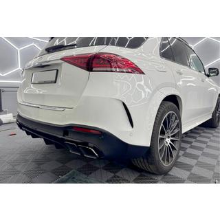Aizmugures difuzors ar izplūdes uzgaļiem GLE63 Black (2018-2026) foto 1