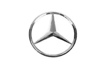 Mercedes T1 (207-410) 1977–1995 Priekšējā emblēma (175 mm) foto 2