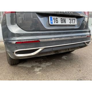 Izpūtēja uzgaļu imitācijas uzlikas 2020+ (3 gab., nerūsējošais tērauds) foto 4