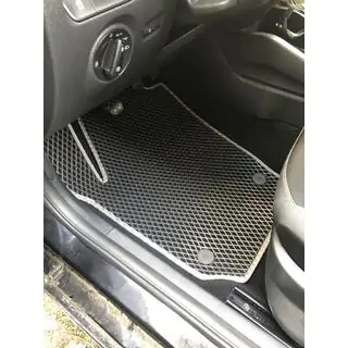 EVA auto paklājiņi (melni) foto 3