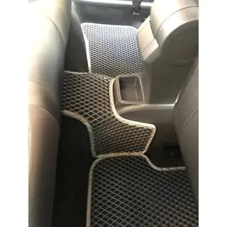 EVA auto paklājiņi (melni) foto 2