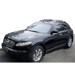 Logu vēja deflektori (4 gab., HIC) Infiniti FX 2008–2012 foto 1
