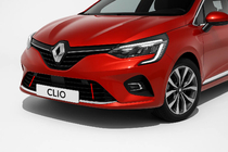 Renault Clio V 2019– Priekšējā bampera hroma aizsarguzlika (1 gab., nerūsējošais tērauds) foto 1