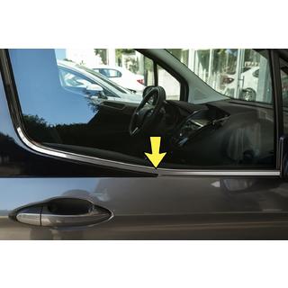 Logu apmales (2 gab., nerūsējošais tērauds) Ford Courier 2014–2023 foto 1